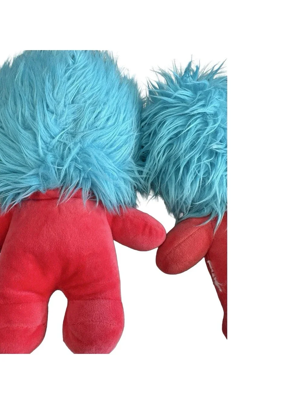 Dr. Seuss Plush Universal Studios Baby Thing 1 & 2 Plush Cat In The Hat 10 Inch